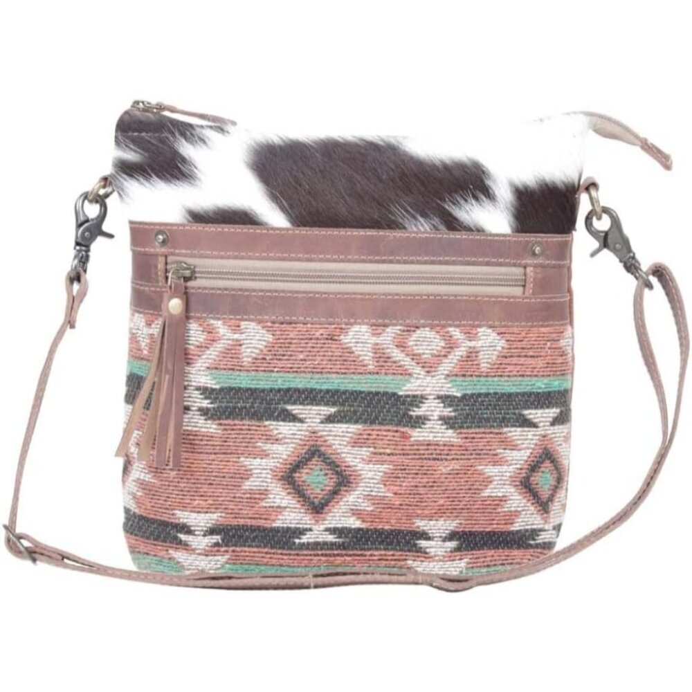 Leather Small & Crossbody Bag Zipper Closure Women's Fashion Accessory
